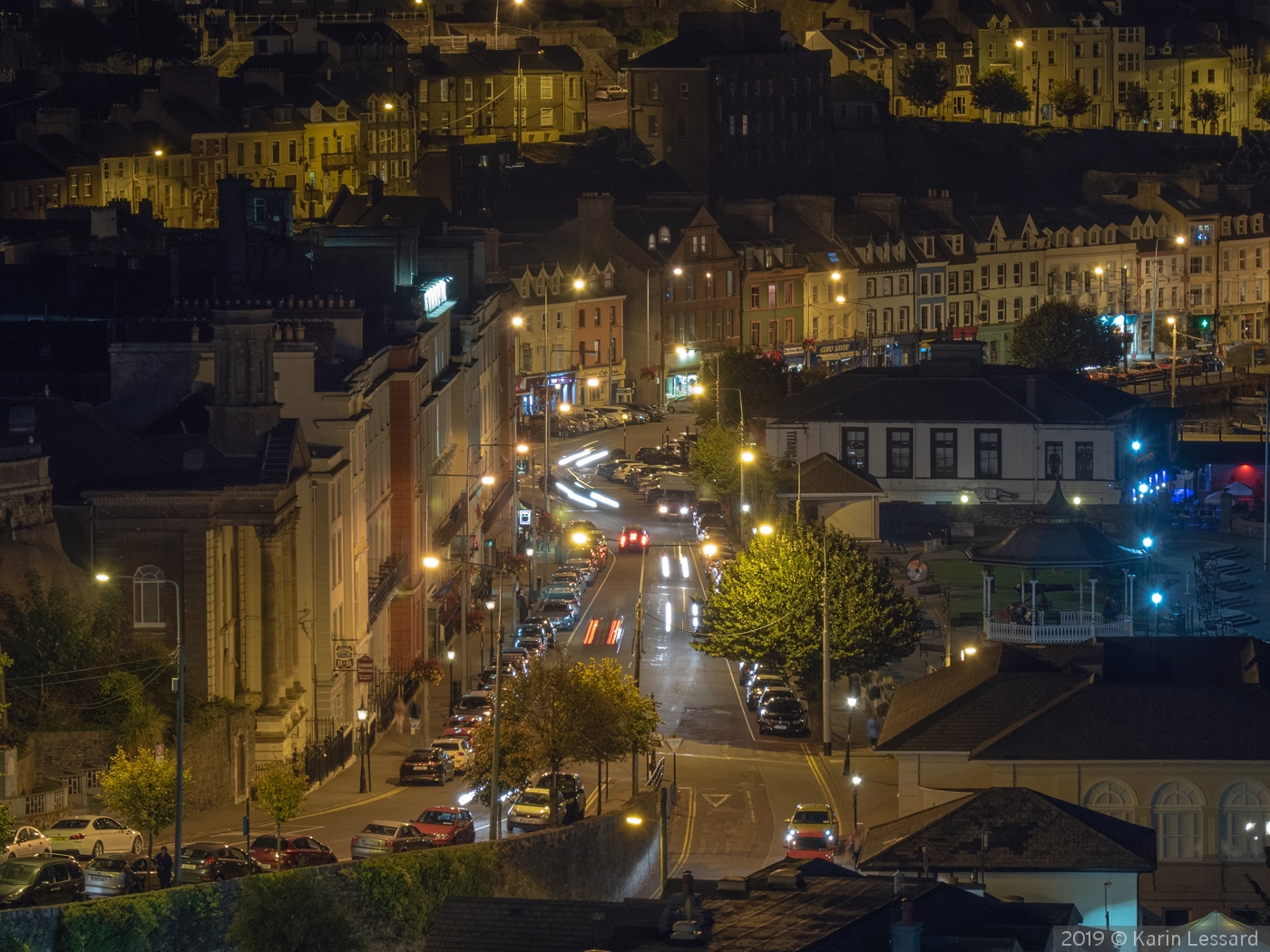 A Quiet Night in Cobh by Karin Lessard