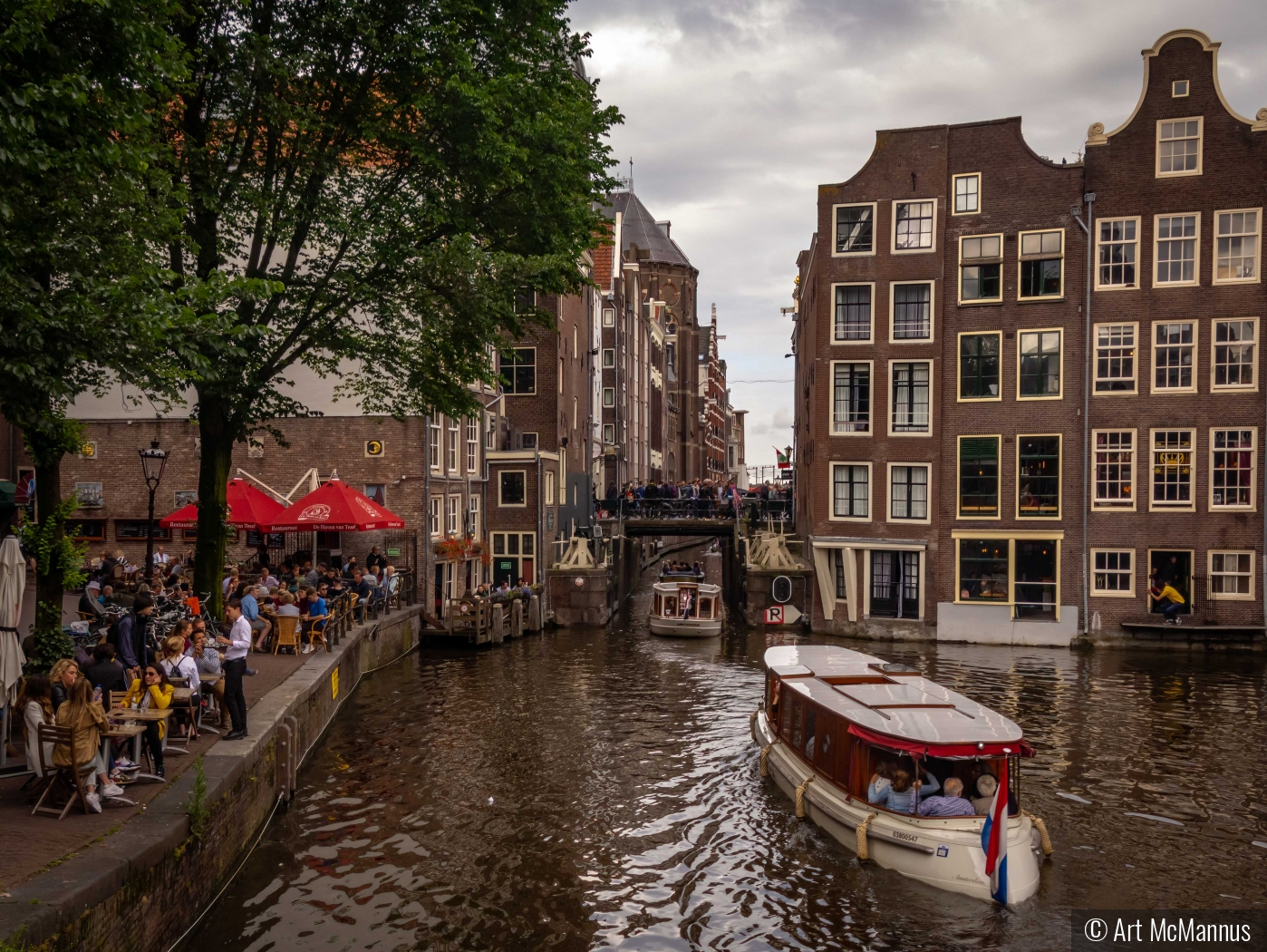 Amsterdam Lunch Spot by Art McMannus