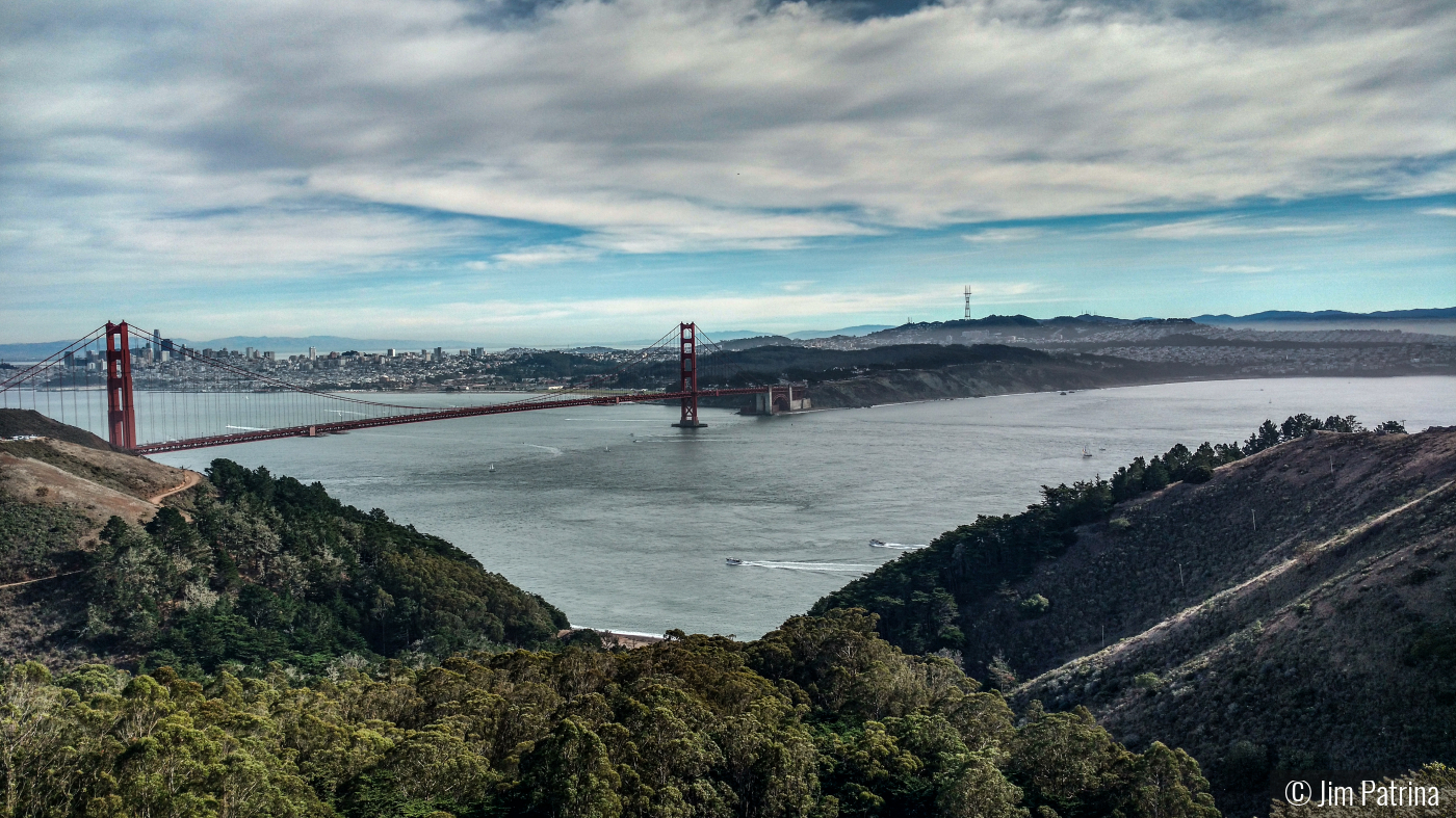 An unusually Clear Day in San Francisco Bay by Jim Patrina