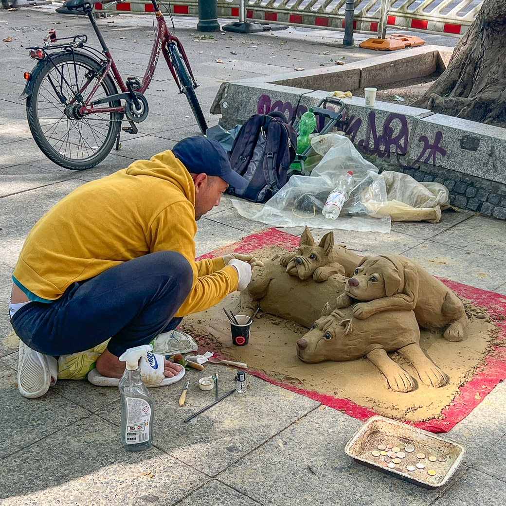 Are we sure it's sand art?! by Pamela Carter