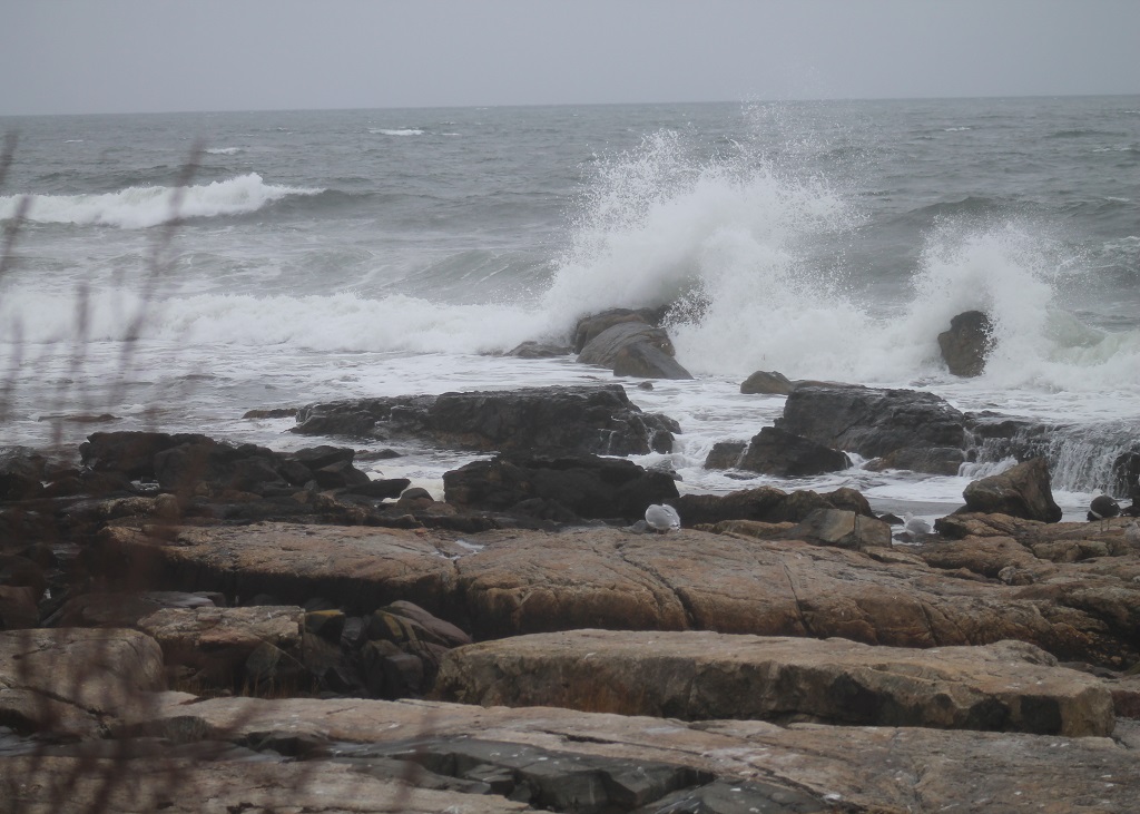 Atlantic Storm Hampton Beach by James Haney