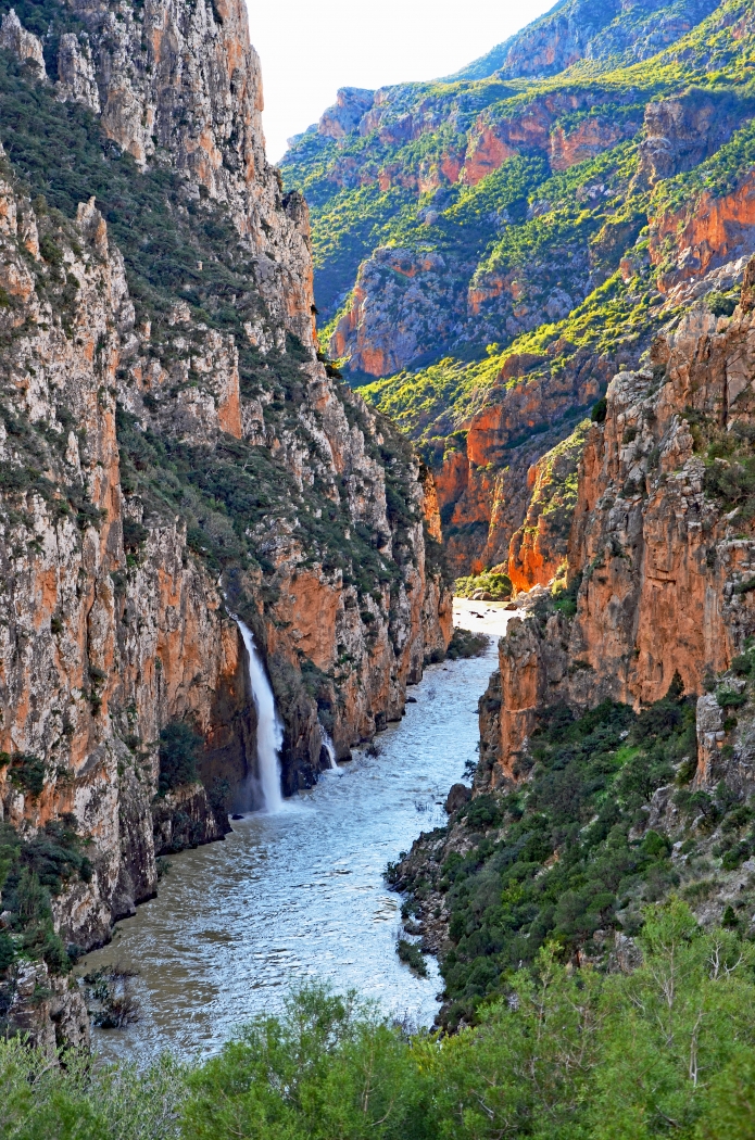 Atlas Mountain Canyon by Lou Norton