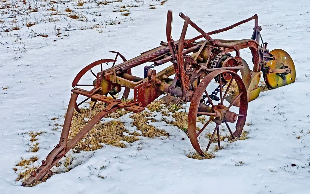 Avon Farm Machinery by Bruce Metzger