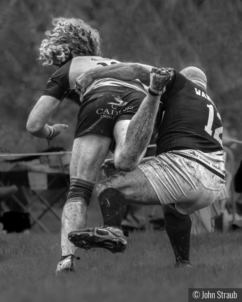 Bald Rugger Bounces Goldilocks by John Straub