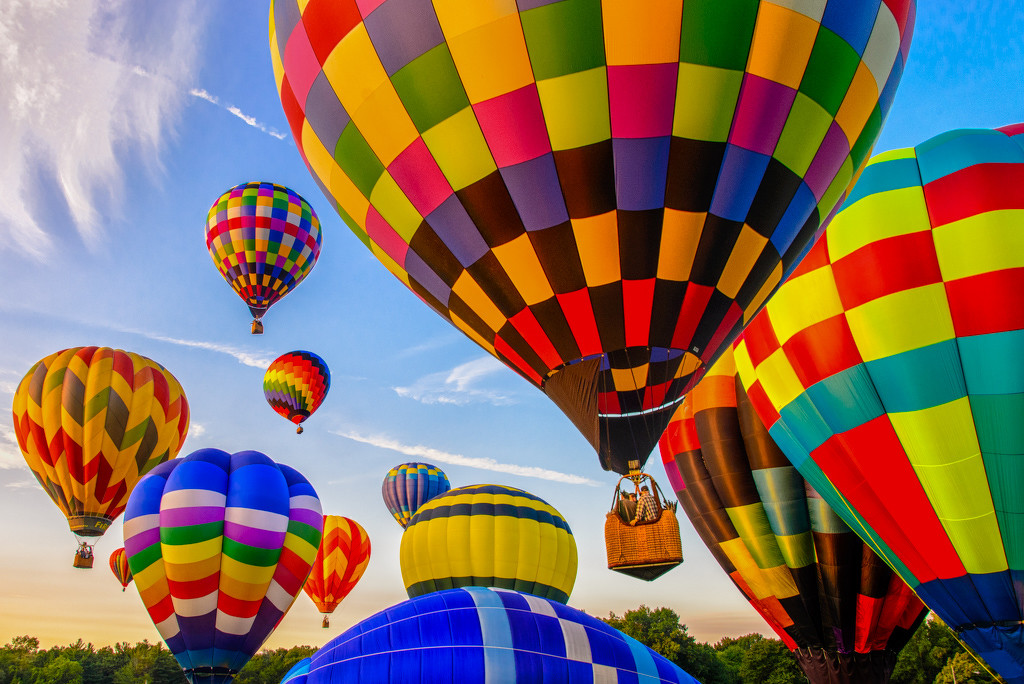 Balloons Abound - Photo by Bill Payne