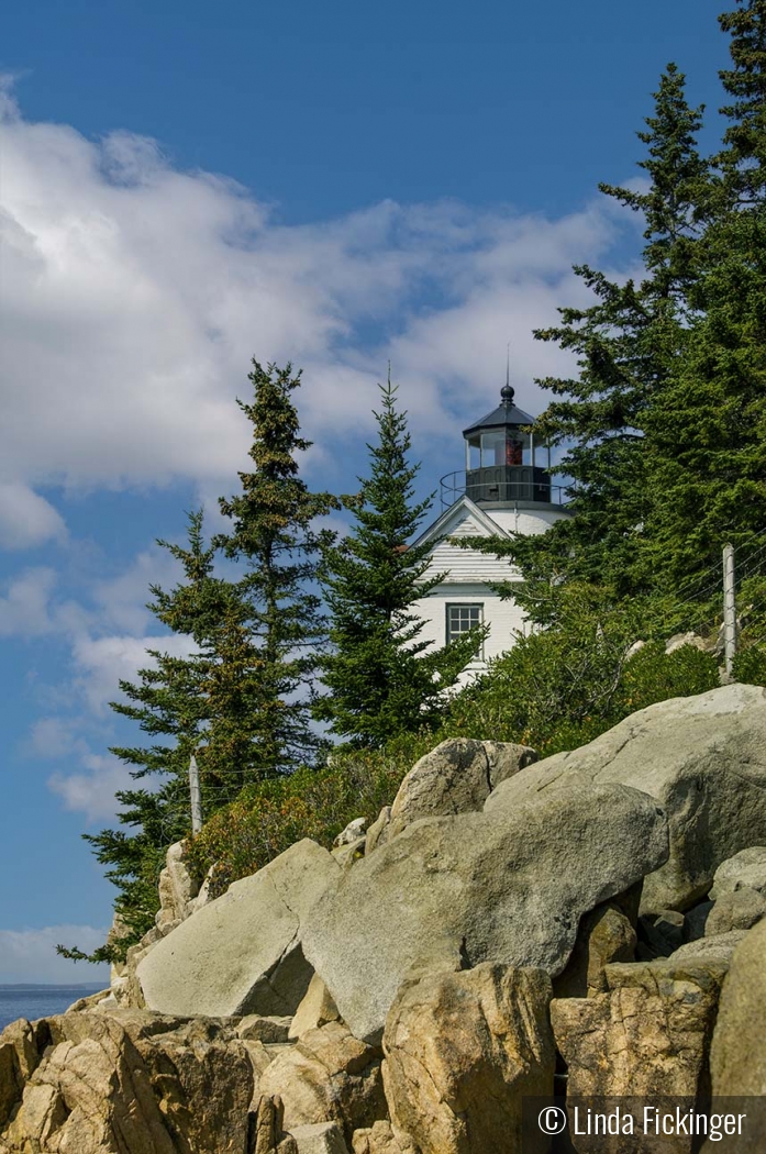 Bass Harbor Head Light Station by Linda Fickinger