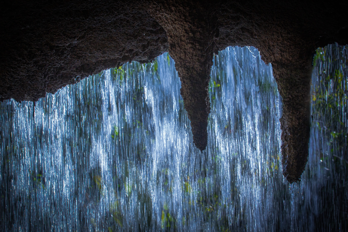 Behind the Waterfall by Ian Veitzer