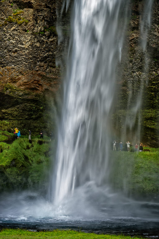 Behind the Waterfall by John McGarry