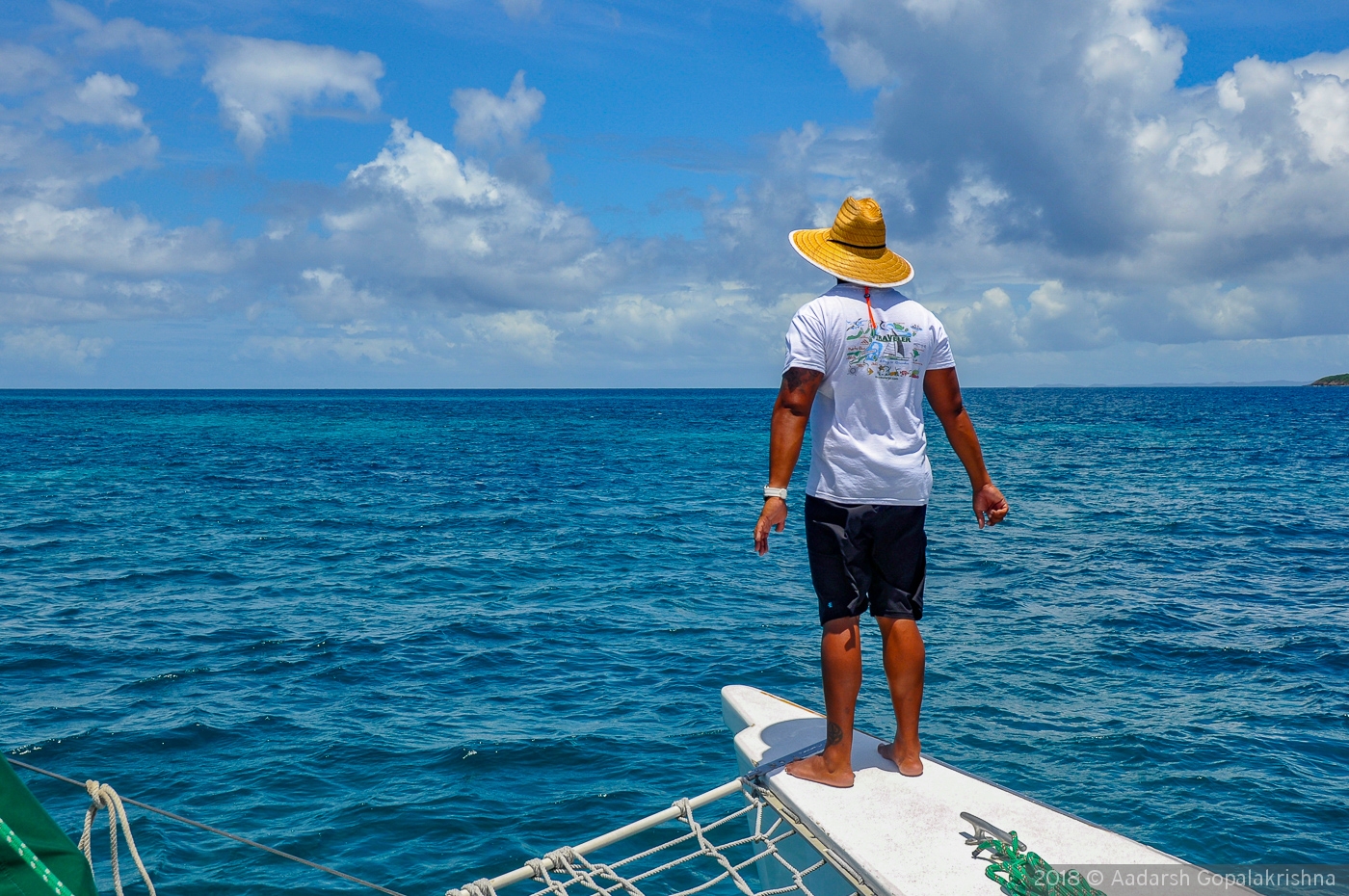 Best view from the boat ... Puerto Rico by Aadarsh Gopalakrishna