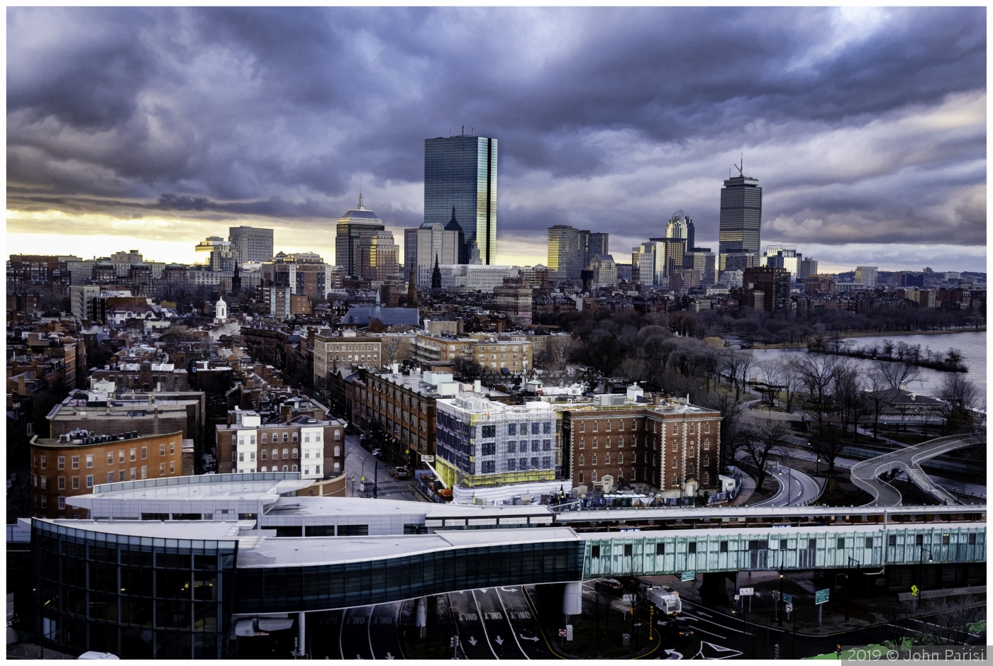 Boston morning by John Parisi