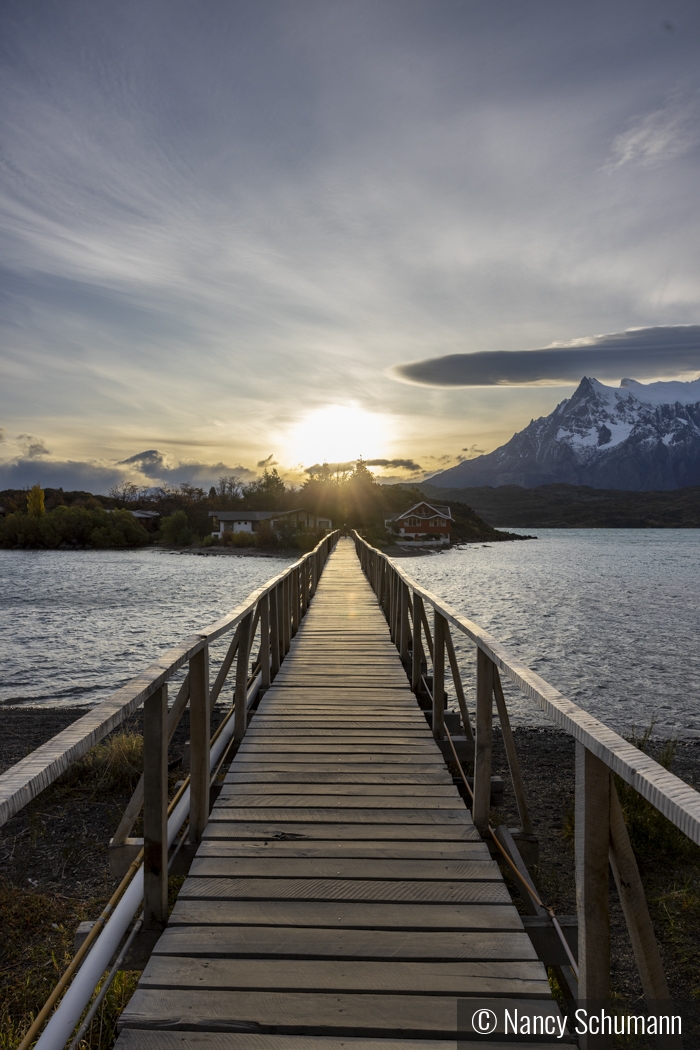 Bridge to the sun by Nancy Schumann