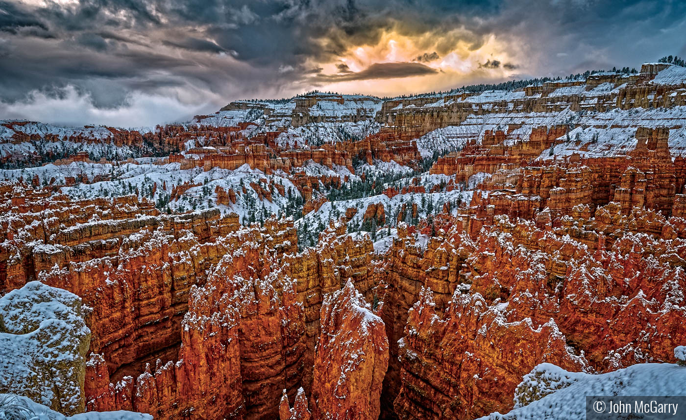 Bryce Hoodoos Early Morning by John McGarry