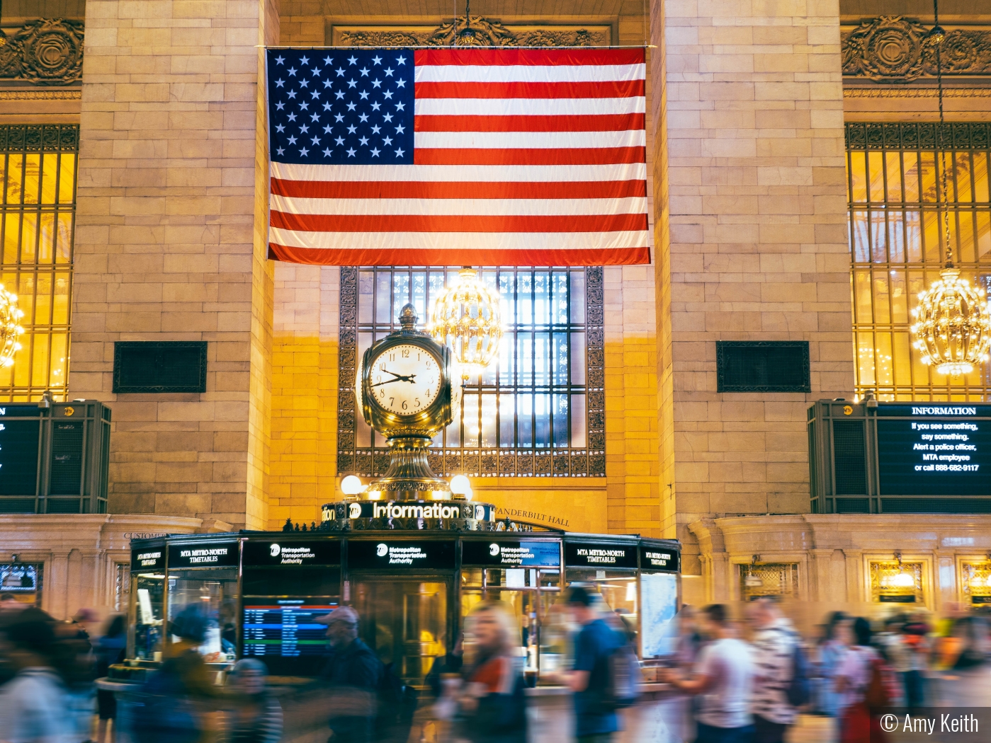 Busy Day at Grand Central Terminal by Amy Keith