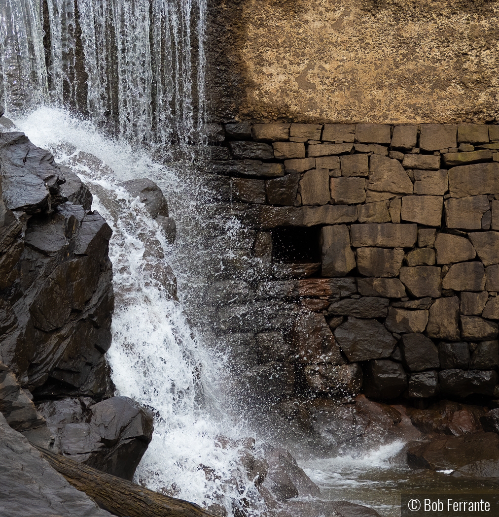 Cascades at Pequabuck Falls by Bob Ferrante