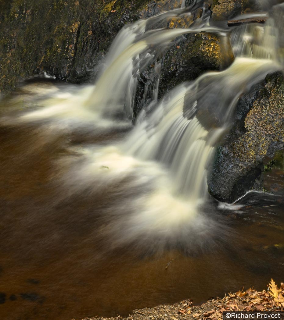 Cascading waters by Richard Provost