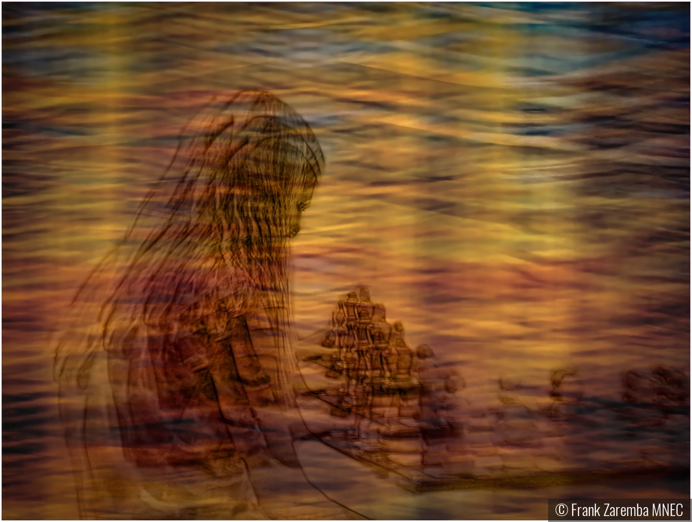 Chess player ICM by Frank Zaremba MNEC