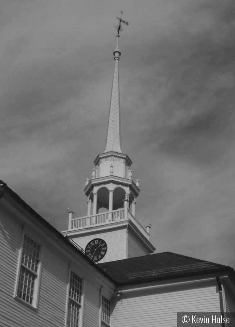 Clouds and Steeple by Kevin Hulse