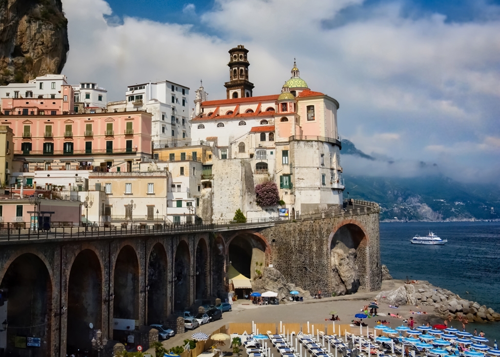 Coastline of Amolfi by Frank Zaremba