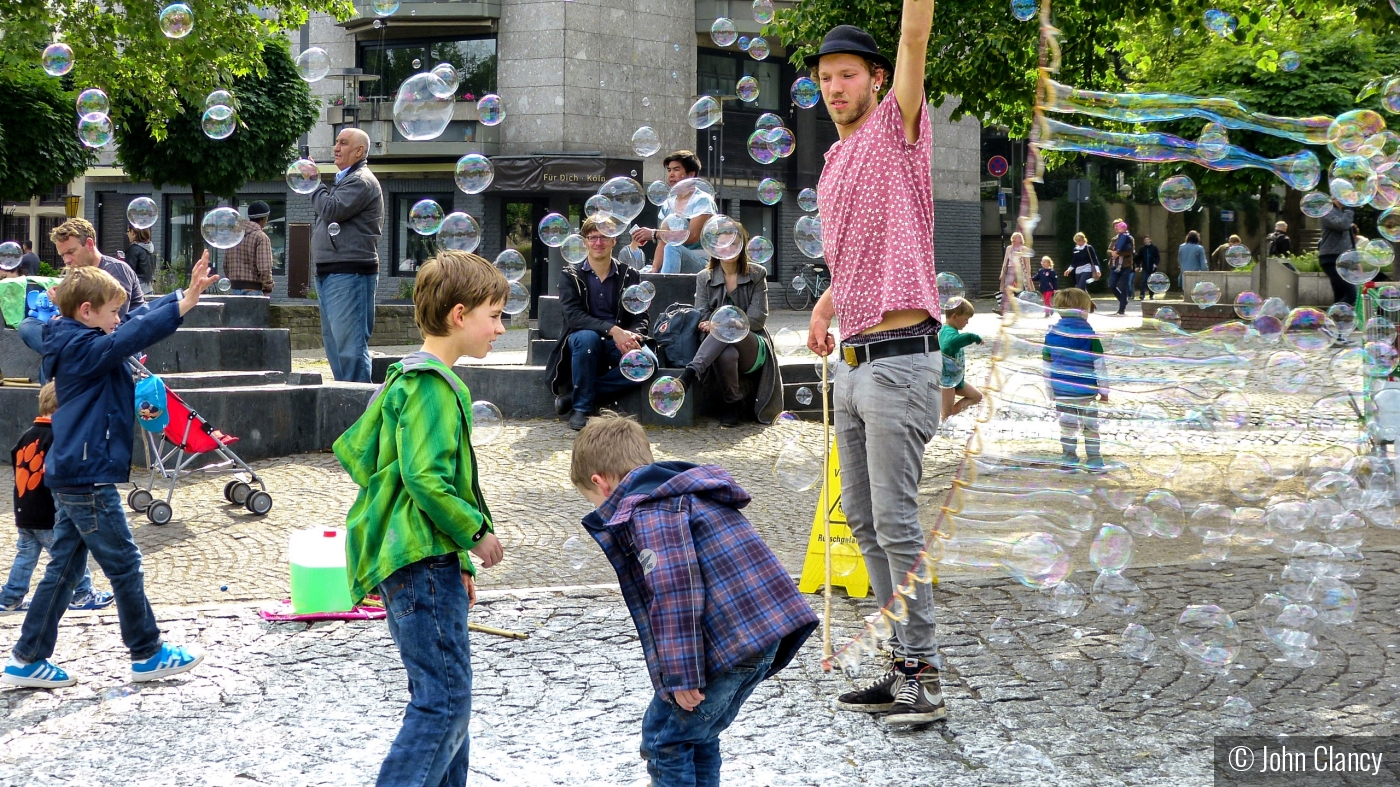 Cologne bubbles by John Clancy