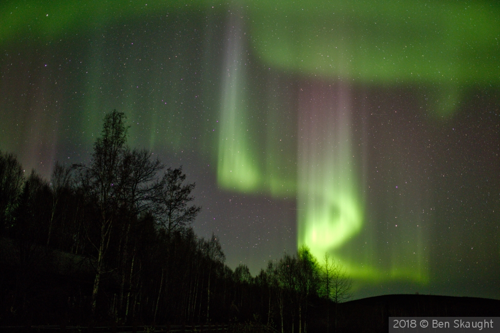 Dancing Aurora by Ben Skaught