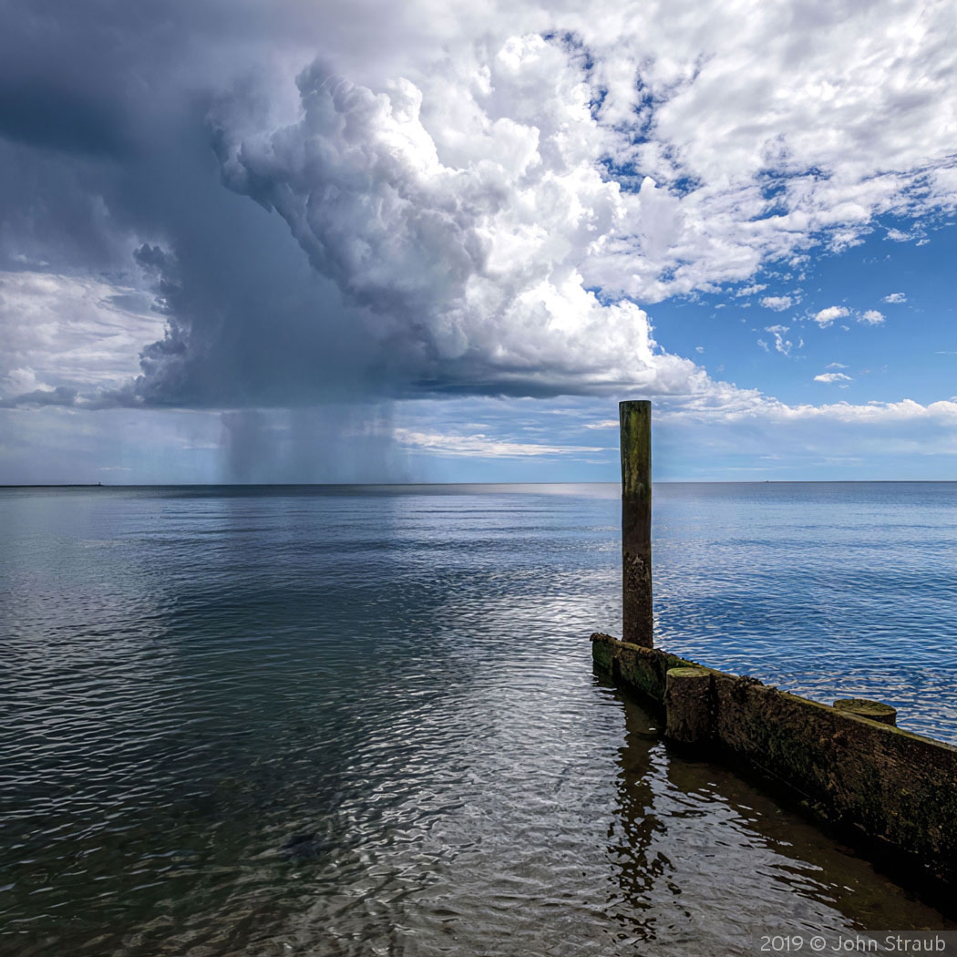 Departing Storm by John Straub