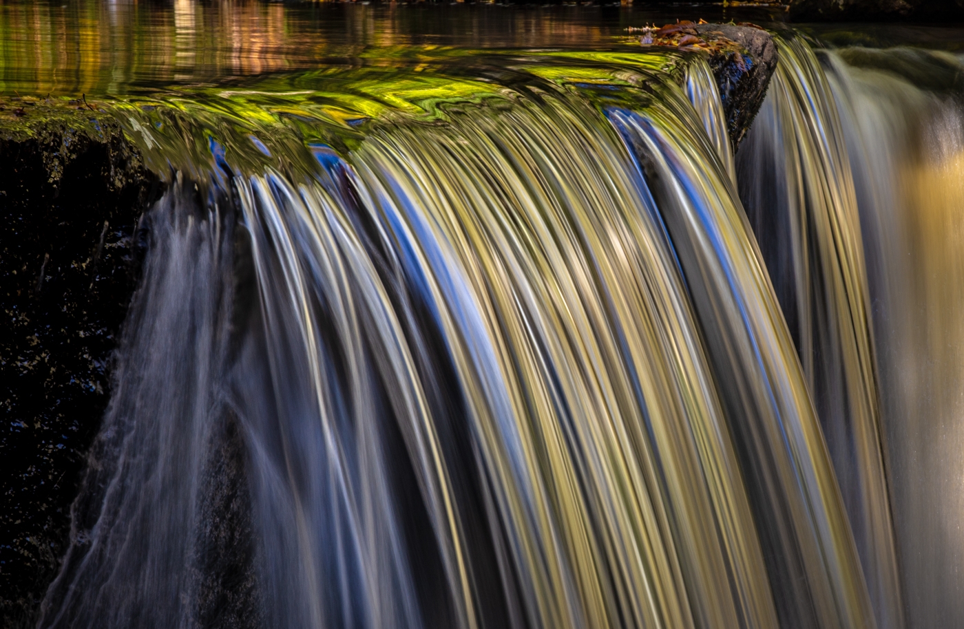 Enders Falls in the fall by Bill Payne