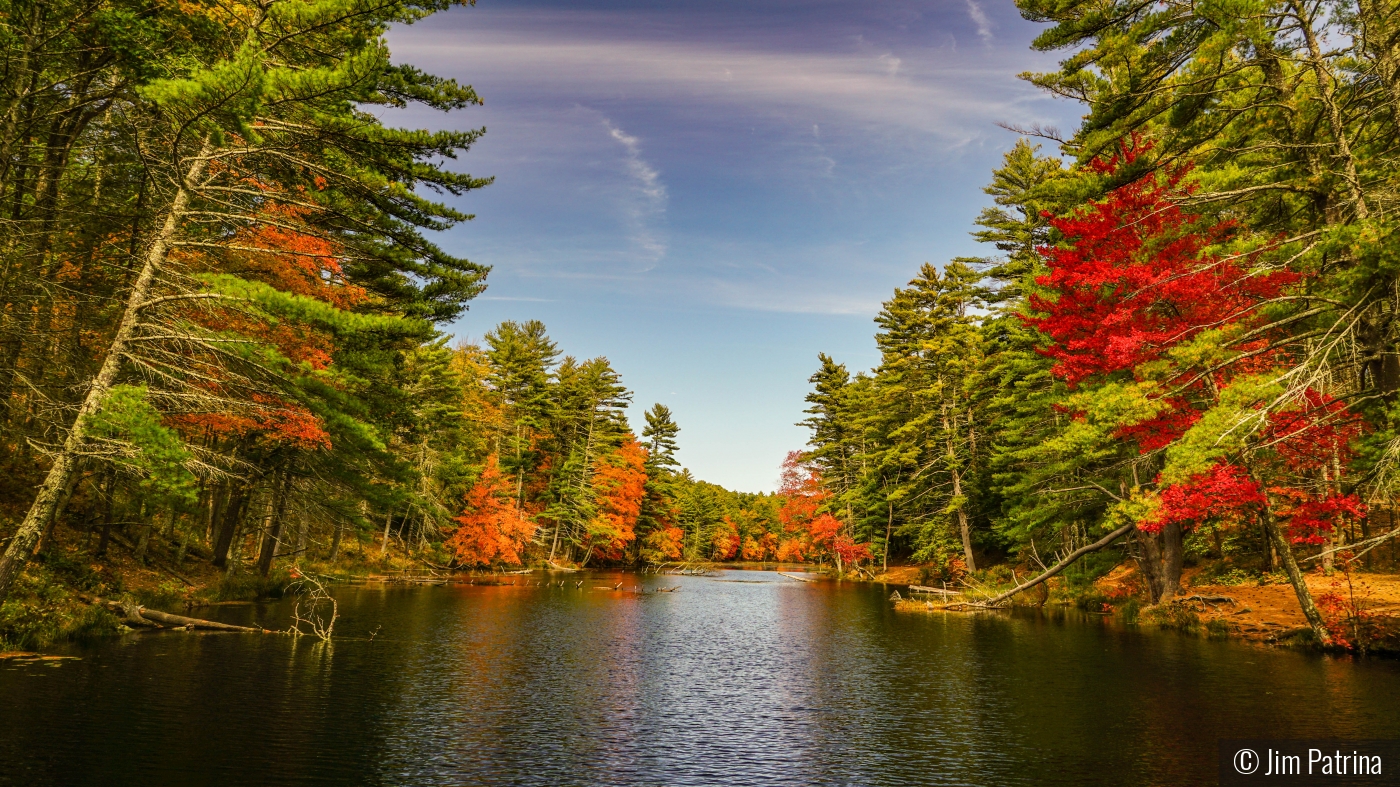 Fall at Quabbin Reservoir by Jim Patrina