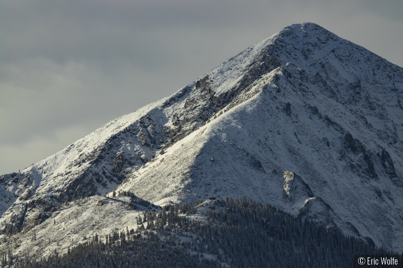 First Light on First Snow by Eric Wolfe