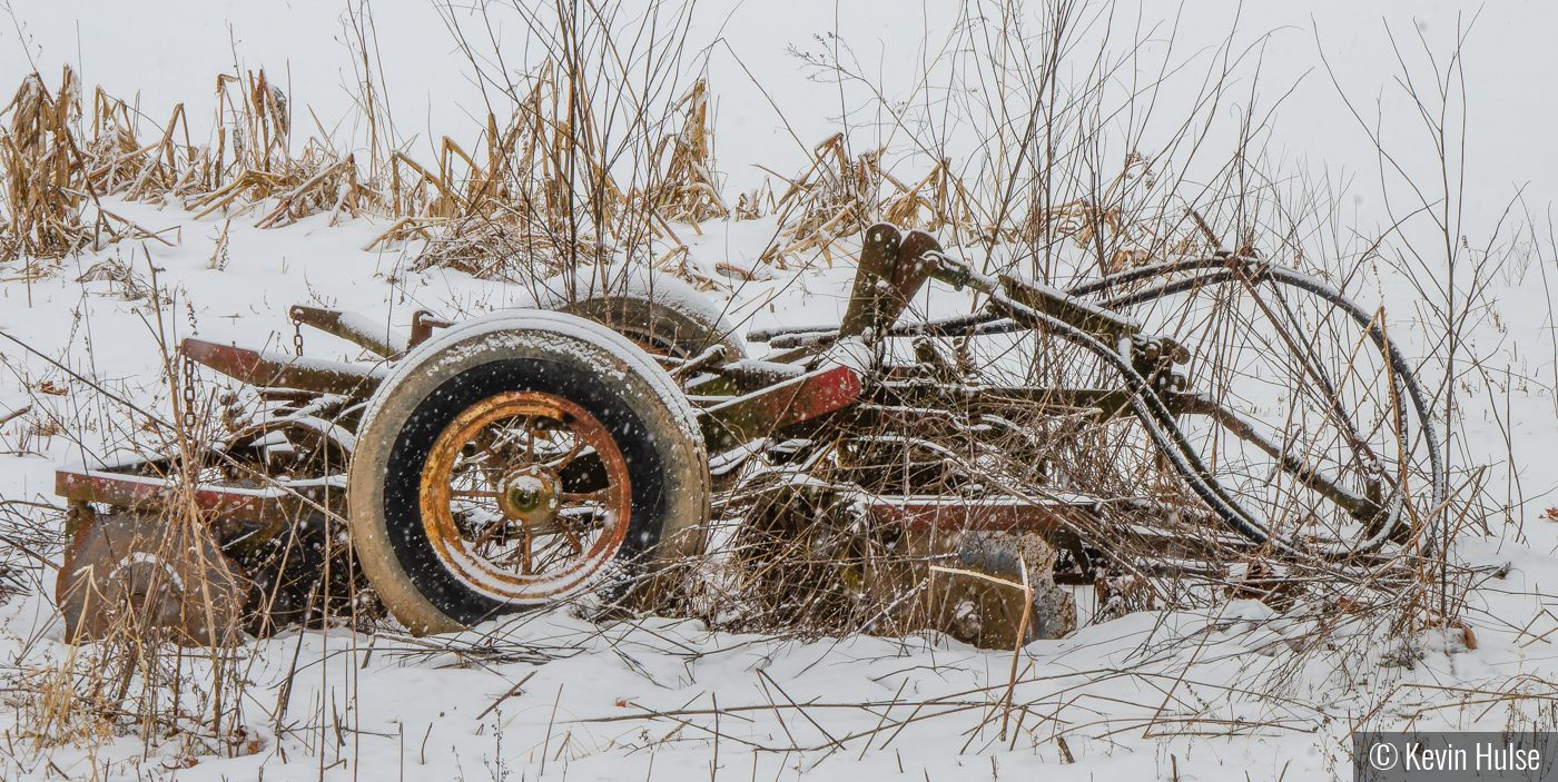 First Snowfall on the Farm by Kevin Hulse