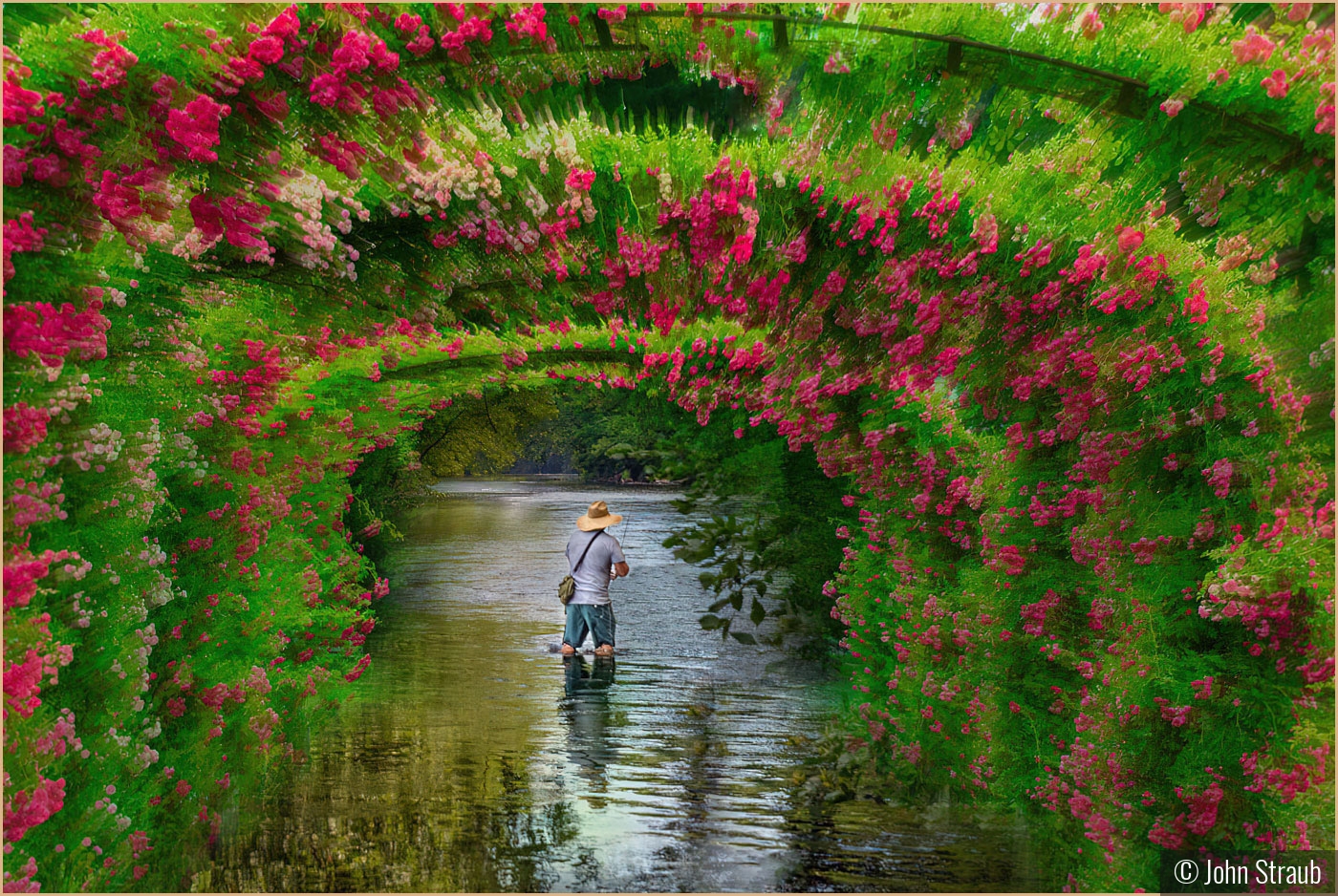 Fishing Elizabeth Park by John Straub