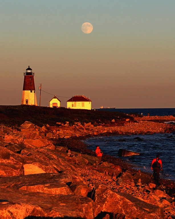 Fishing Under the Moon by Bill Latournes