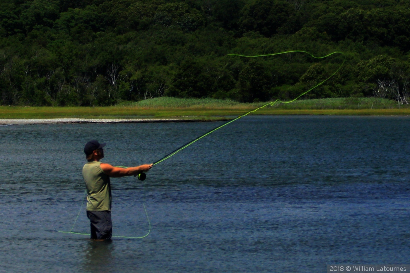 Fly Fishing by William Latournes