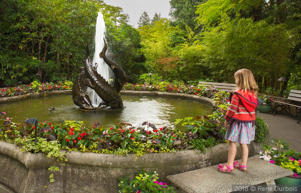 Fountain Playing by René Durbois