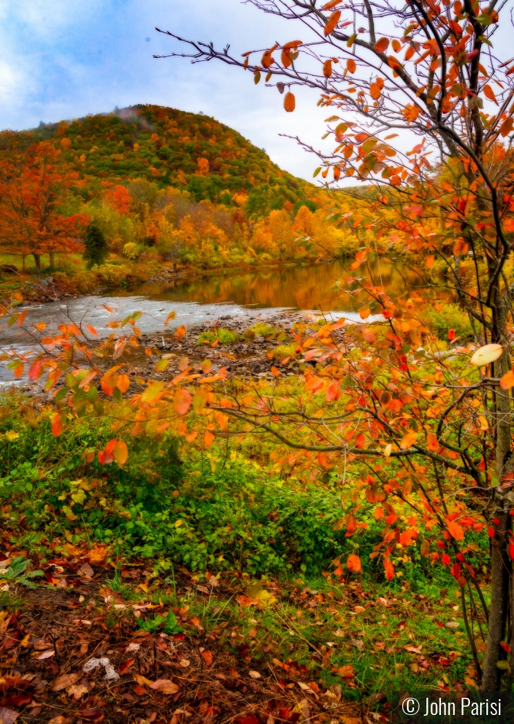 From the covered bridge by John Parisi