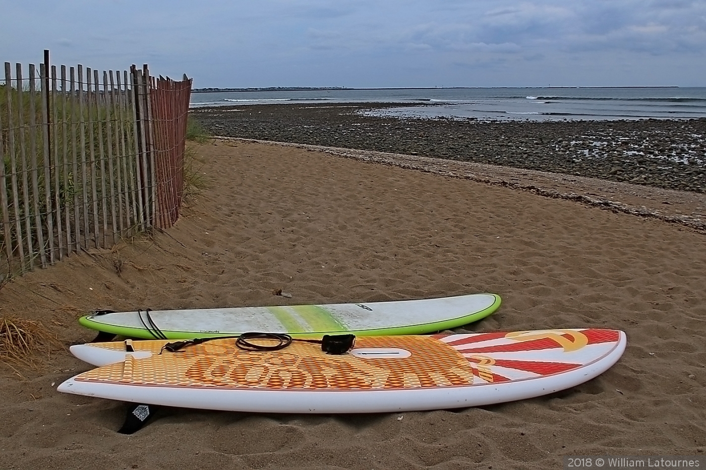 Getting Ready To Surf by William Latournes