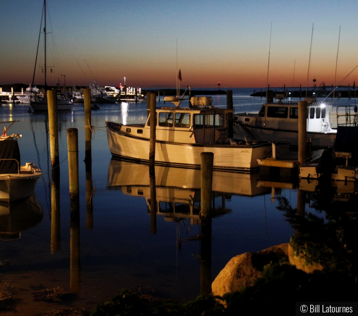 Harbor In The Dark by Bill Latournes