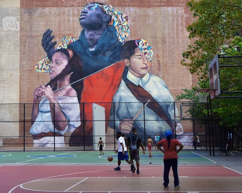 Harlem Hoops by Alene Galin