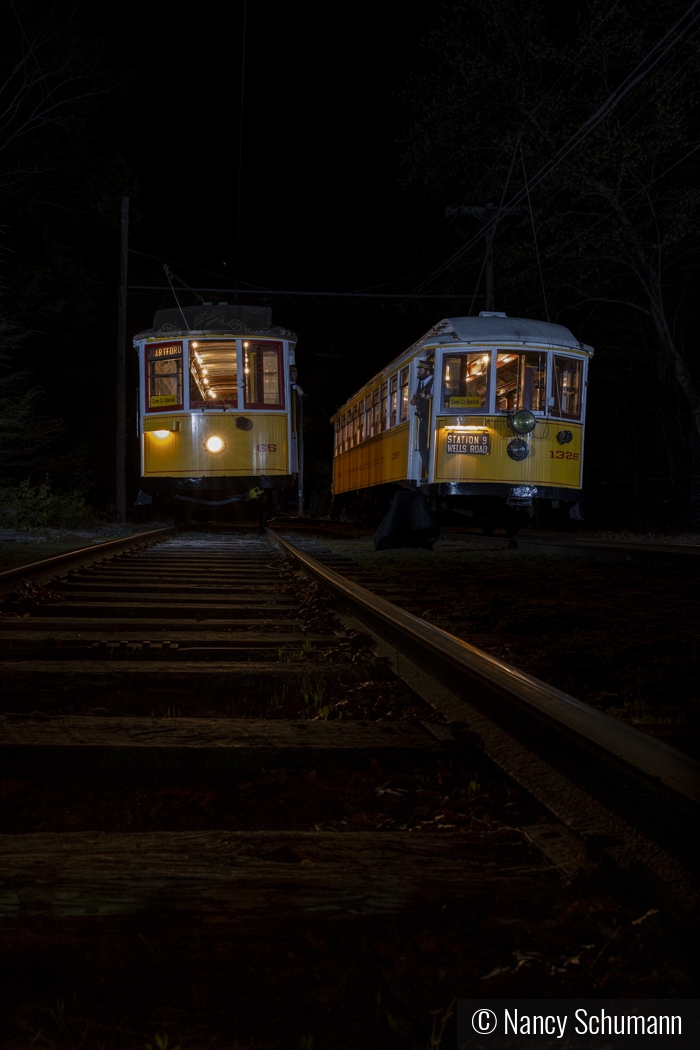 Hartford Trolleys by Nancy Schumann