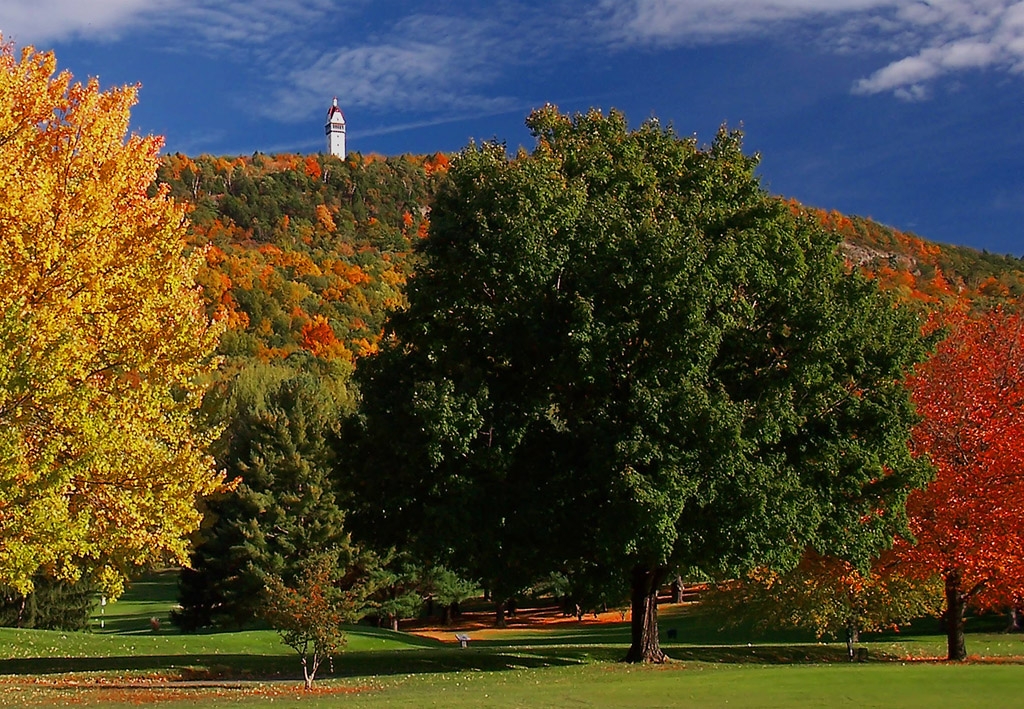 Heublein Fall by Bruce Metzger