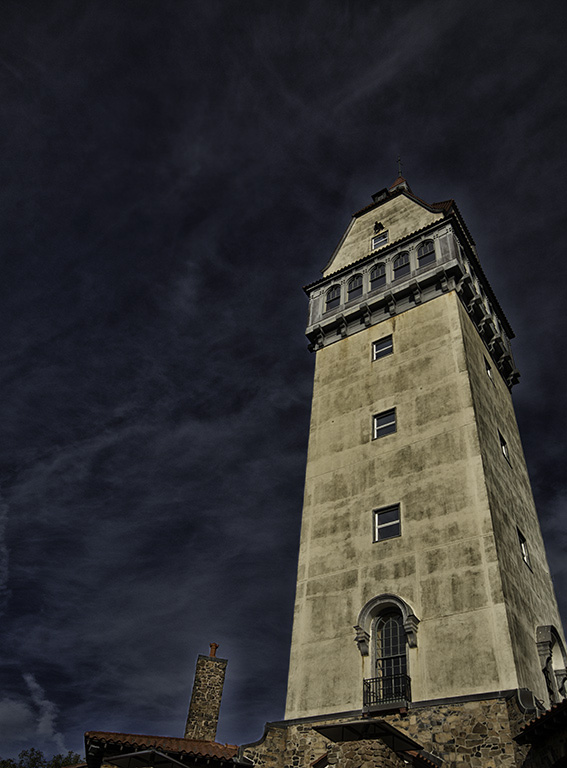 Heublein Tower  by Nancy Schumann