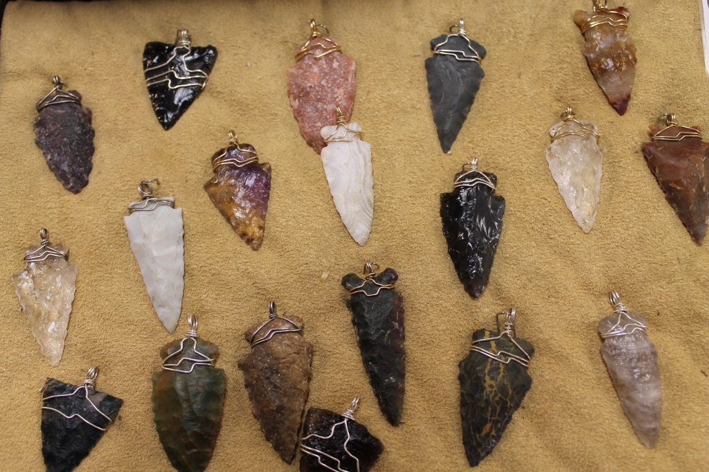 Home made arrow heads by James Haney