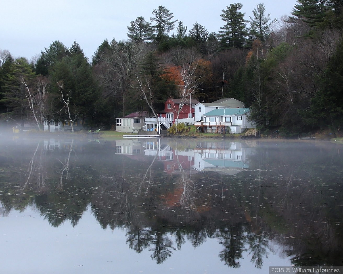 Houses on the Lake by William Latournes