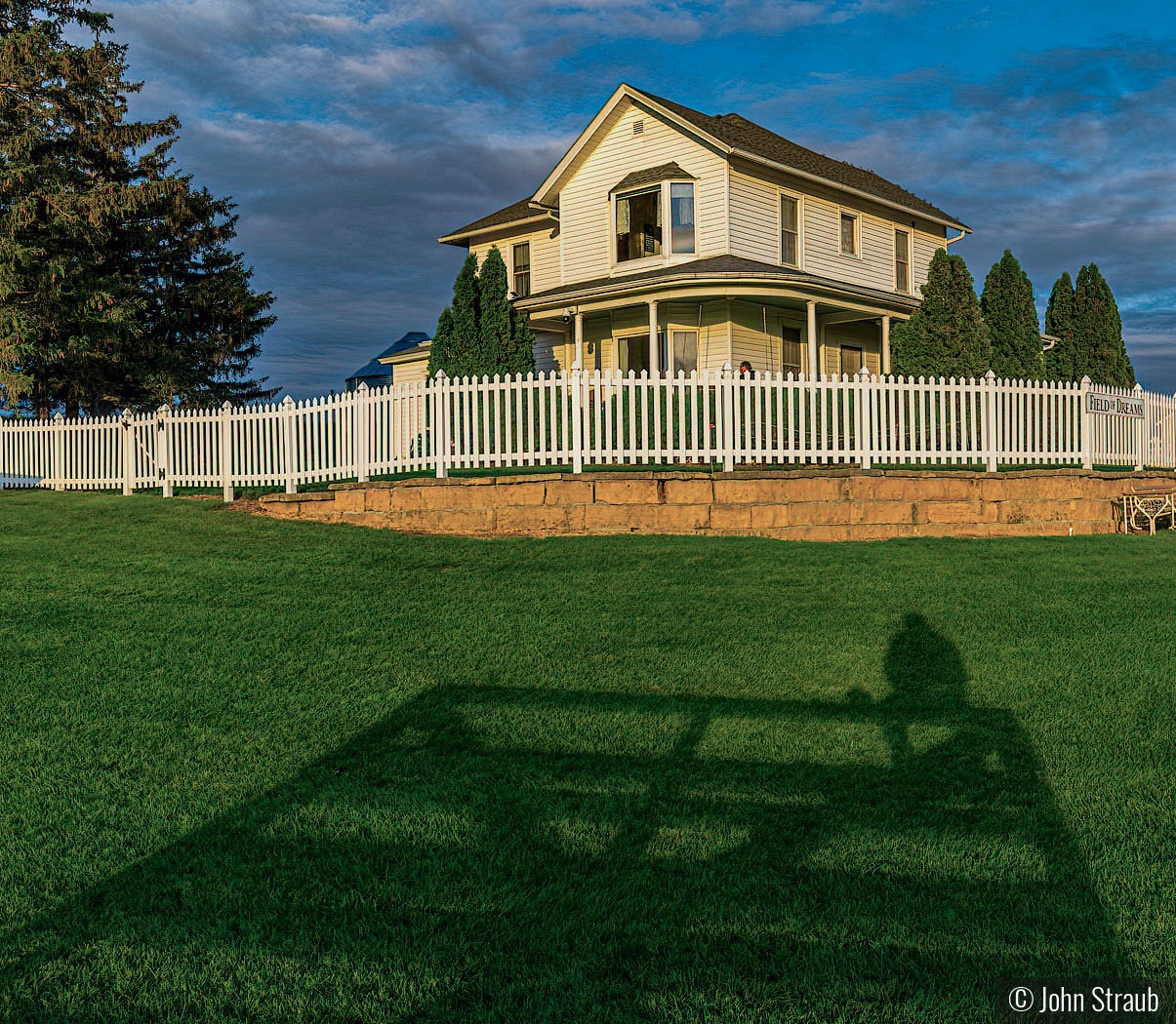 If You Build It, He Will Come and Steal Your Bleacher Seat by John Straub