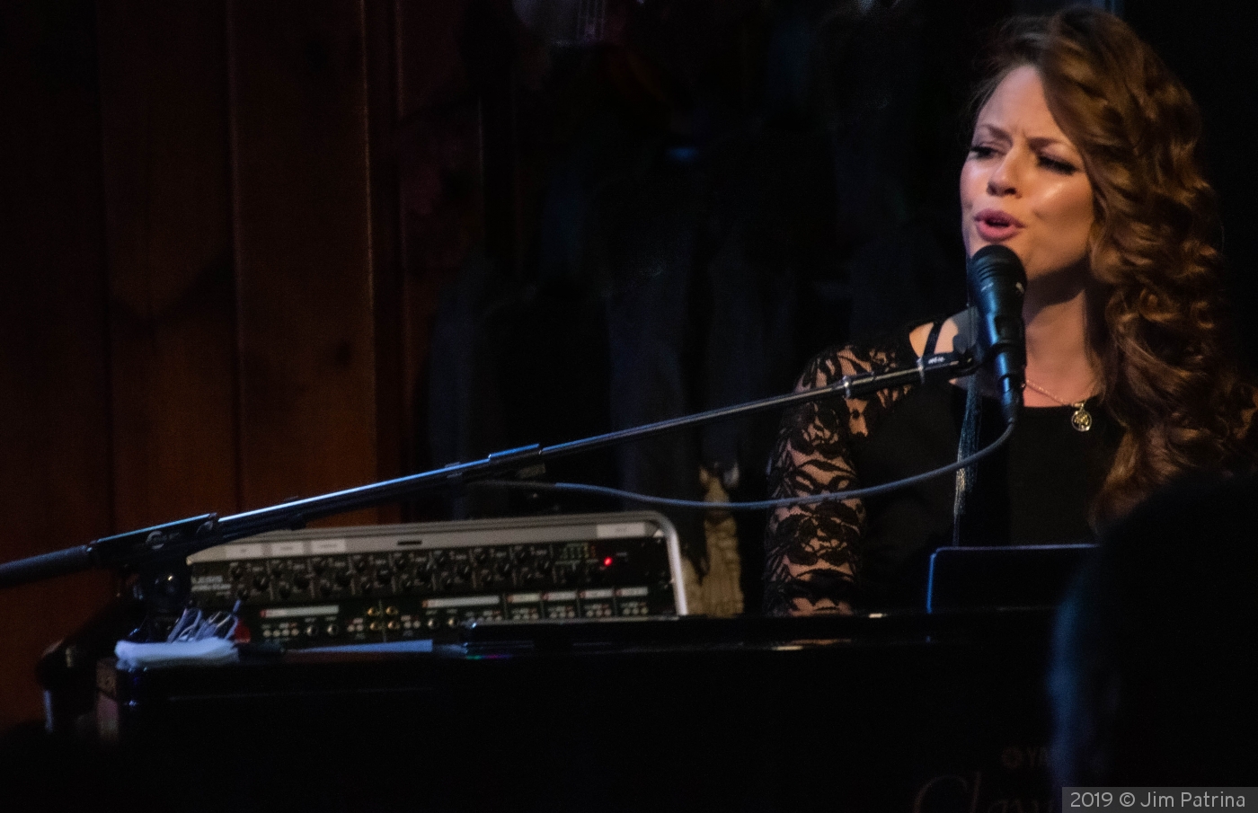 Jess at the piano by Jim Patrina