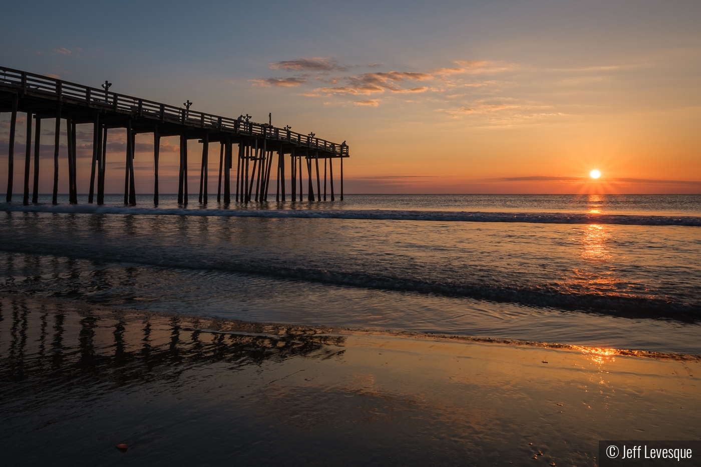 Kitty Hawk Sunrise by Jeff Levesque