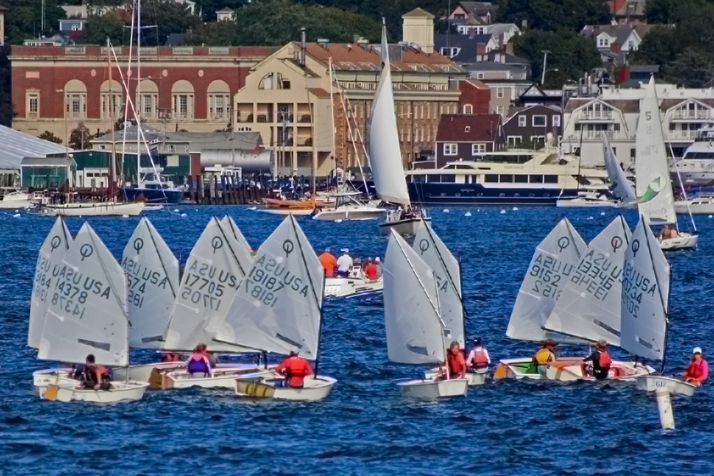 Learning to Sail in Newport by William Latournes