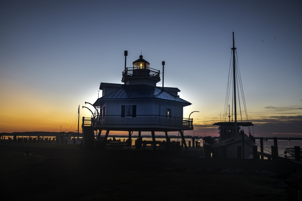 Lighthouse Greets the New Light of Day by Peter Rossato