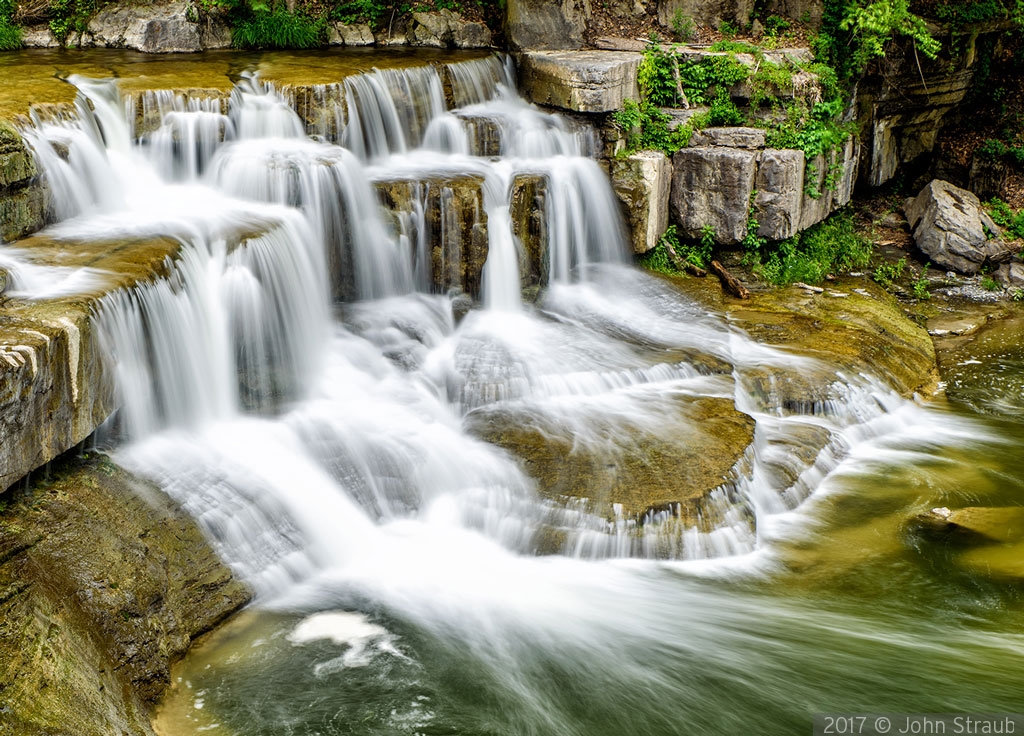 Lower Taughannock (tuck-a-knock) Falls by John Straub