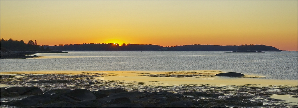 Main Coast First Light by Bruce Metzger