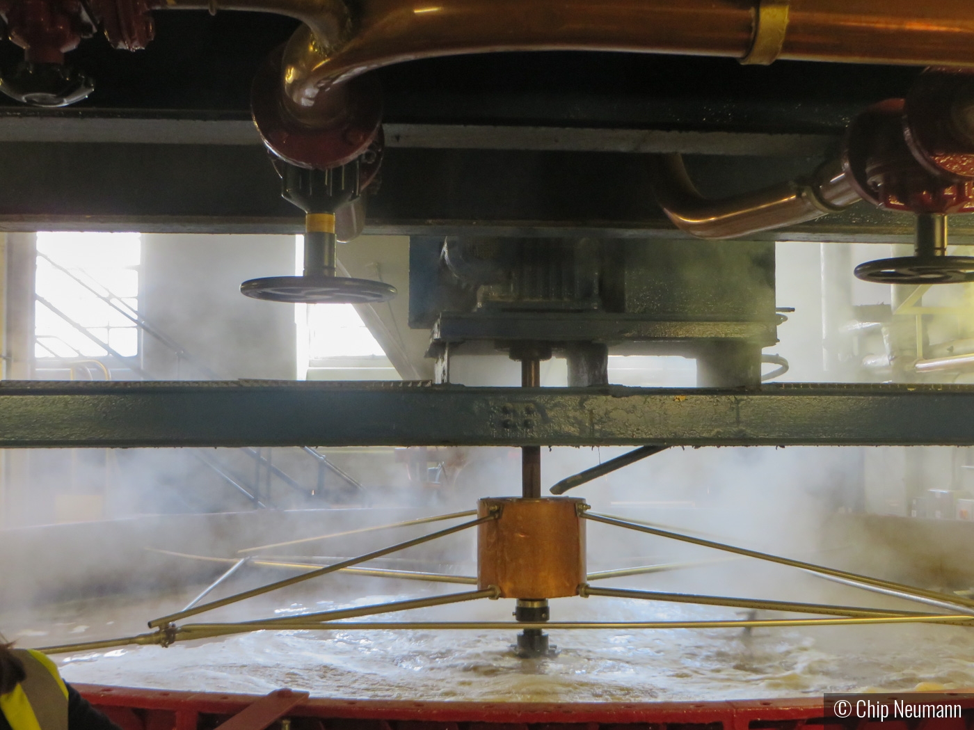 Mash Tun at Deanston Distillery, Deanston Scotland by Chip Neumann